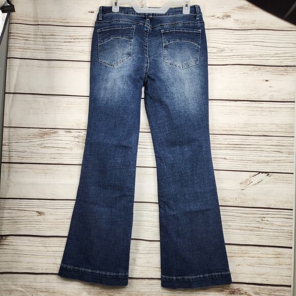 Flamingals Flare Women's Size XL Denim Jeans New With Tags - Picture 3 of 9